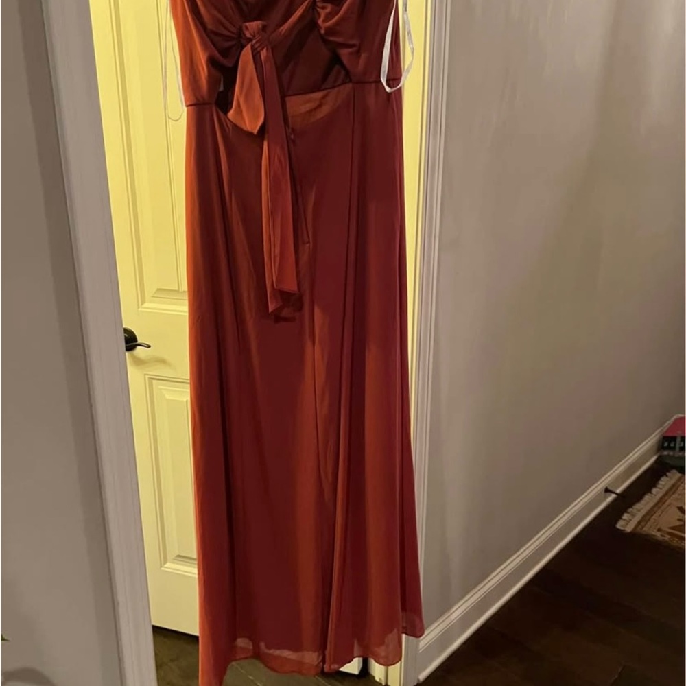 NWT David's Bridal Bride's Maid Dress 12 - Picture 2 of 3